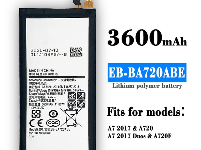 Samsung EB-BA720ABE