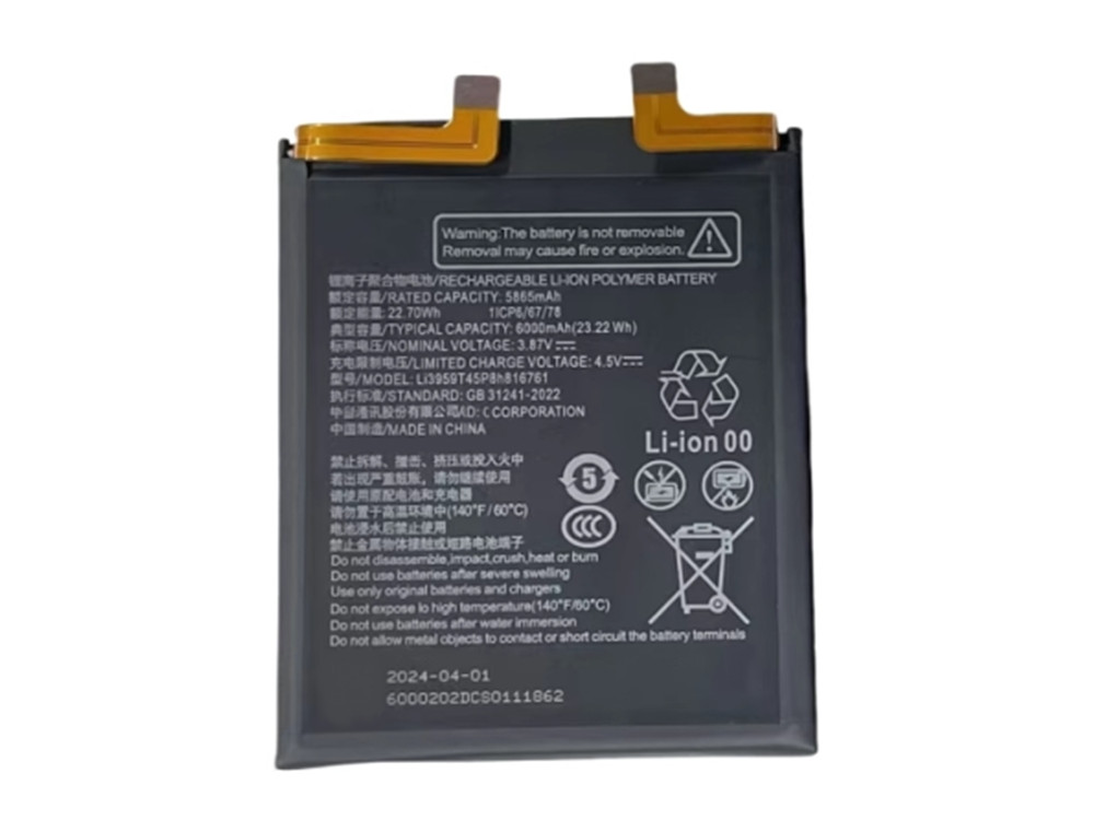 NUBIA Li3959T45P8h816761